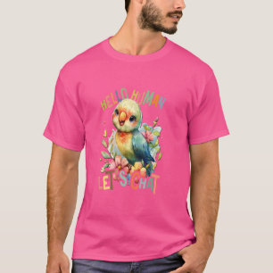 Camiseta loro con flores loro lindo loro que nos deje charl