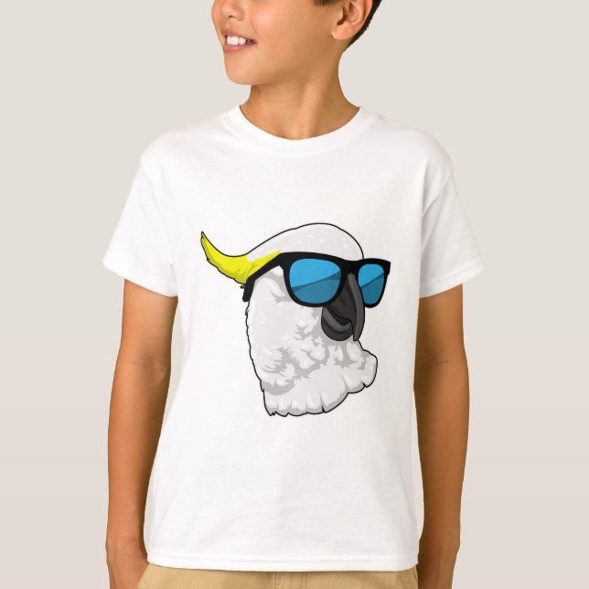 Camiseta Loro con gafas de sol (Anverso)