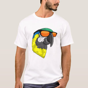 Camiseta Loro con gafas de sol