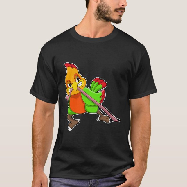 Camiseta Loro con gusano (Anverso)