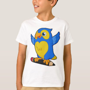 Camiseta Loro con lápiz