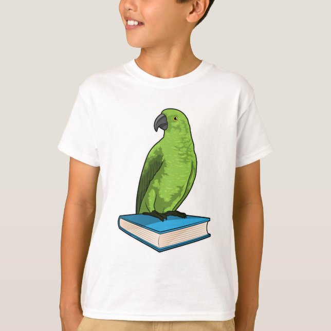 Camiseta Loro con libro (Anverso)