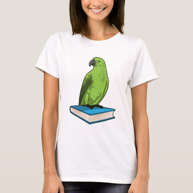 Camiseta Loro con libro (Anverso)