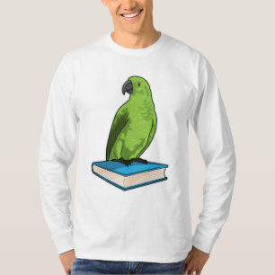 Camiseta Loro con libro
