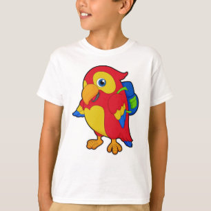 Camiseta Loro con mochila