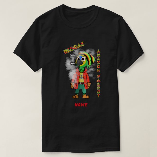 Camiseta Loro de Amazon (Diseño del anverso)