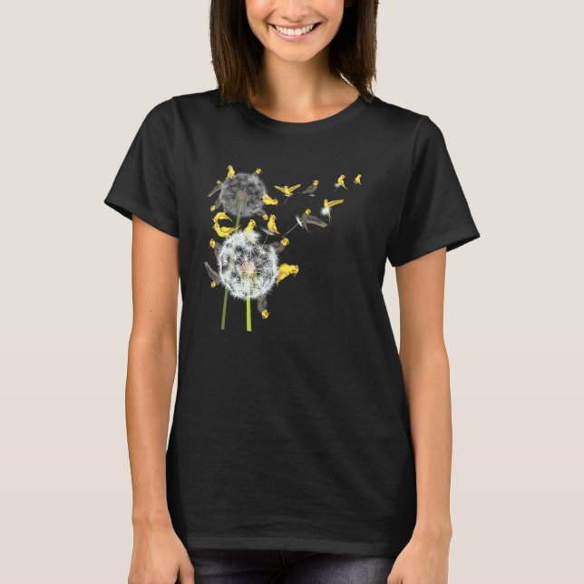 Camiseta Loro de aves de corral Dandelion Cockatiel (Anverso)