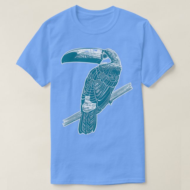 Camiseta Loro de aves tucanas de Toucan (Diseño del anverso)