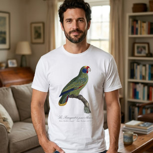 Camiseta Loro de Cola Roja Amazona, Amazona Brasiliensis