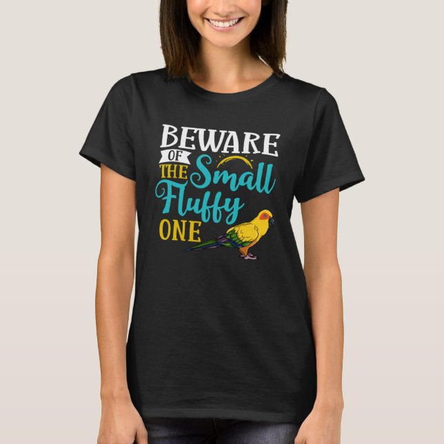 Camiseta Loro de jaulas de pájaro de Sun Conure (Anverso)
