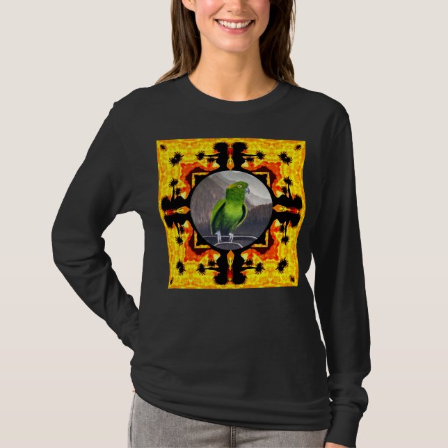 Camiseta Loro de Nuca Amarilla Orgullo  (Anverso)