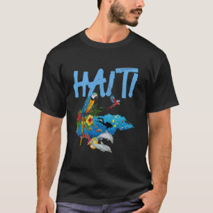 Camiseta Loro de recuerdo de Haití buceo haitiano