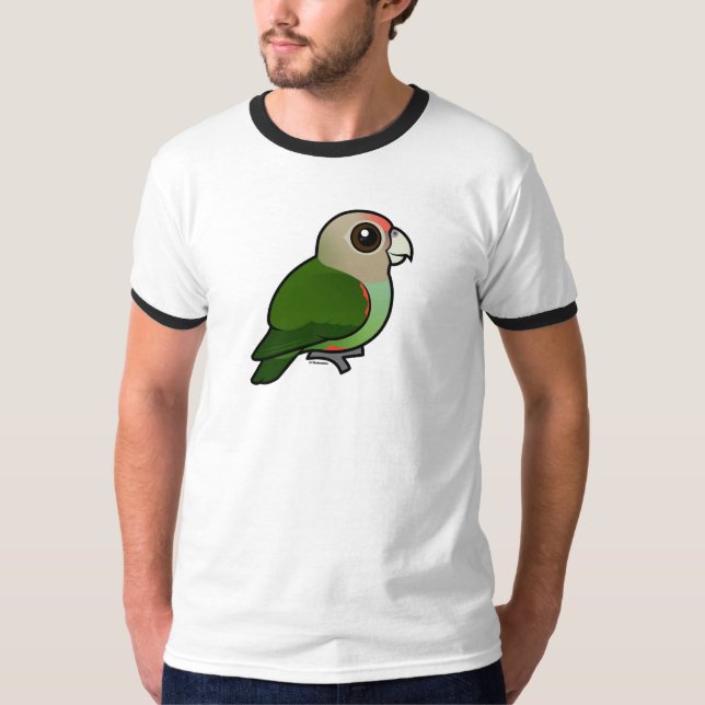 Camiseta Loro del cabo de Birdorable (Anverso)
