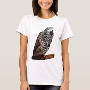 Camiseta Loro del gris africano