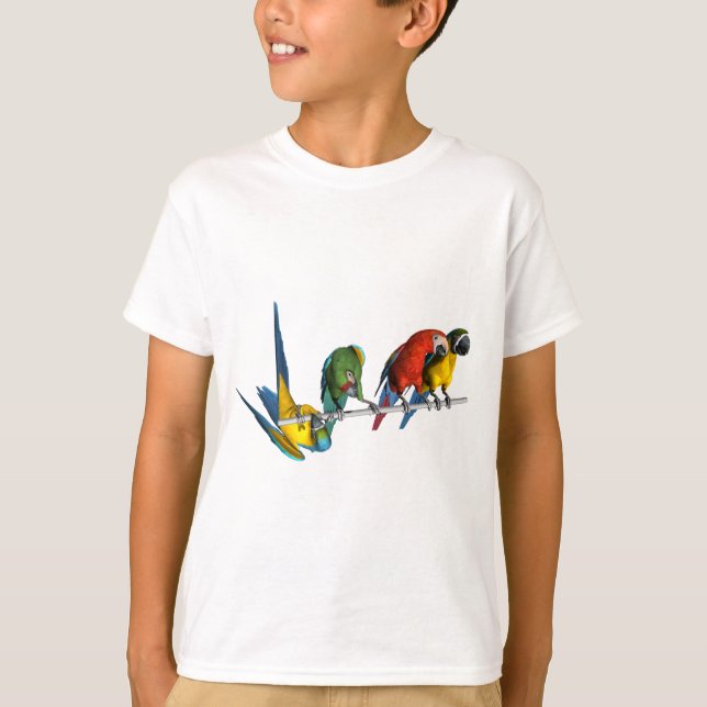 Camiseta Loro del Macaw (Anverso)