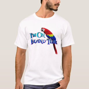 Camiseta Loro del tiempo de la isla