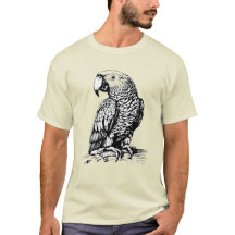 LORO DIBUJADO A MANO