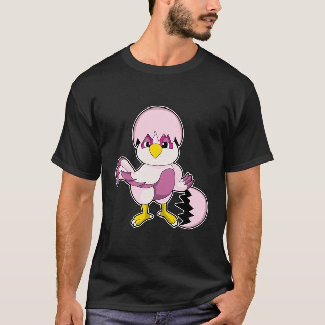 Camiseta Loro en huevo con cáscara de huevo.PNG (Anverso)