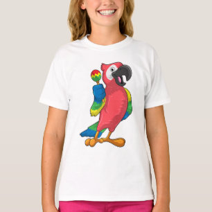 Camiseta Loro en la música de Maracas