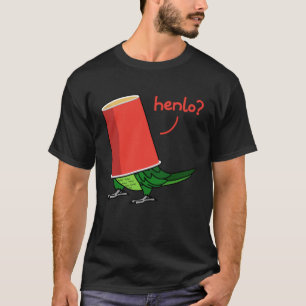 Camiseta Loro en una copa Henlo I Doble Amarillo cabeza Ama