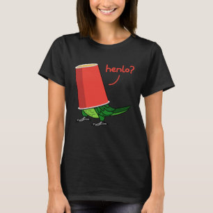 Camiseta Loro en una copa Henlo I Doble Amarillo cabeza Ama