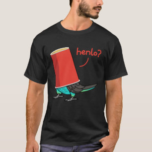 Camiseta Loro En Una Copa Henlo I Meyers Parrot
