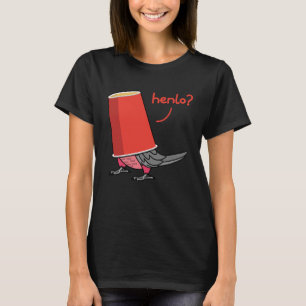 Camiseta Loro En Una Copa Henlo Subió Galah Cocka