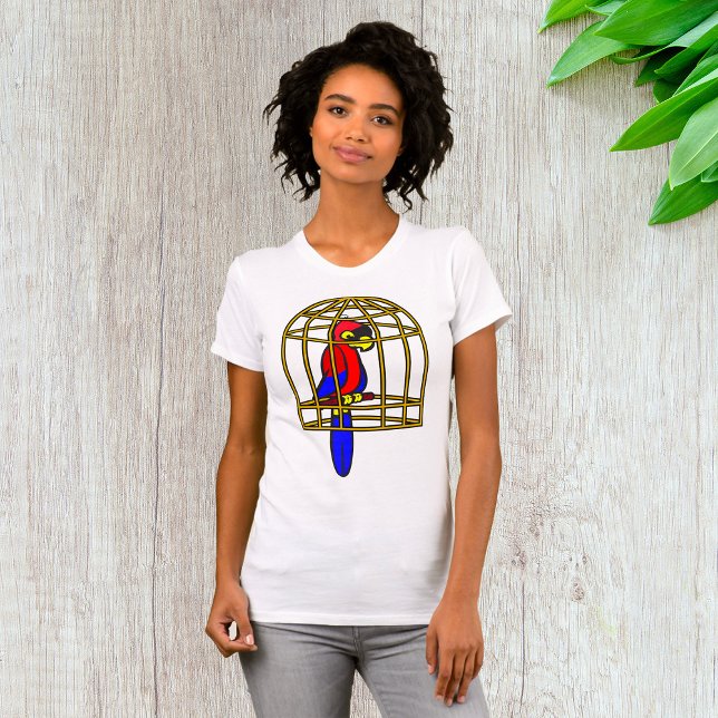 Camiseta Loro En Una Jaula (Subido por el creador)