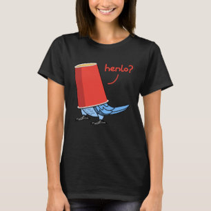 Camiseta Loro En Una Taza Henlo I Cara de melocotón Lovebi