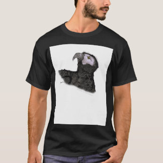 Camiseta loro gris africano