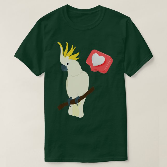 Camiseta loro gris africano 13 (Diseño del anverso)