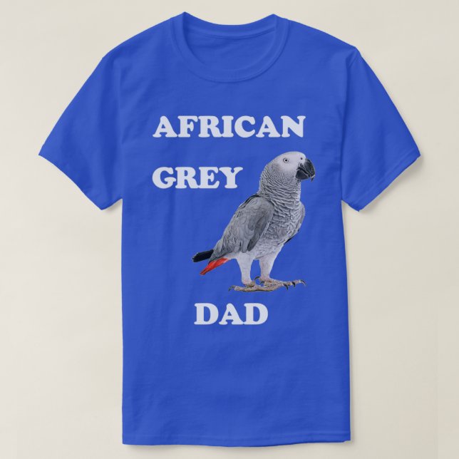 Camiseta Loro gris africano 24 (Diseño del anverso)