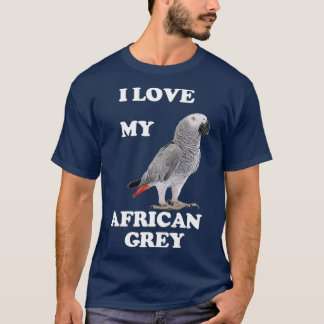 Camiseta Loro gris africano 26
