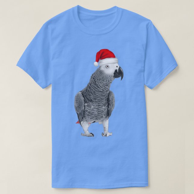 Camiseta Loro gris africano, Navidad (Diseño del anverso)