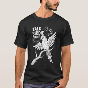Camiseta Loro Háblame Pajarito Tropical