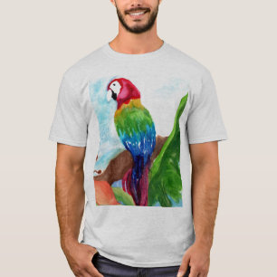 Camiseta Loro-Hielo tropical
