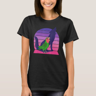 Camiseta Loro I Howling Wolf I Grito Rosy cara Verde