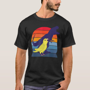 Camiseta Loro I Tyrannosaurus Rex I Gritando Parr Amarillo