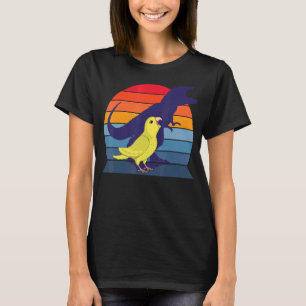 Camiseta Loro I Tyrannosaurus Rex I Gritando Parr Amarillo