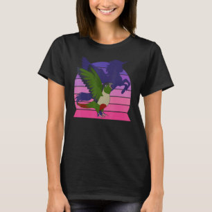 Camiseta Loro I Wingu Unicornio grito verde ovacionado