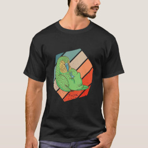 Camiseta Loro Kakapo Pájaro Kakapo Nueva Zelanda Hexa Retro