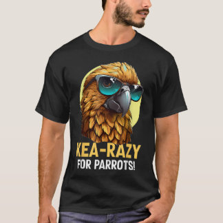 Camiseta Loro Kea Con Gafas De Sol Animal Divertido Ave
