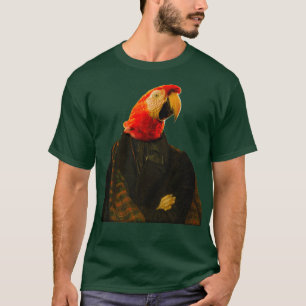 Camiseta Loro lindo Macaw Distinguir a los Mascotas de perr