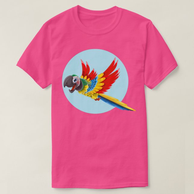 Camiseta Loro loco 1 (Diseño del anverso)
