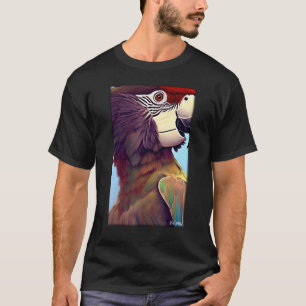 Camiseta Loro Loros Pájaro Pájaros Guacamayo Animal Animal
