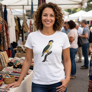 Camiseta Loro Macho de Cabeza Negra, Pionites Melanocephalu