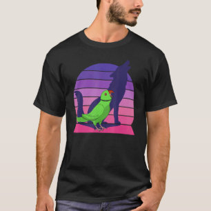 Camiseta Loro me llanto lobo gritando barro indio verde