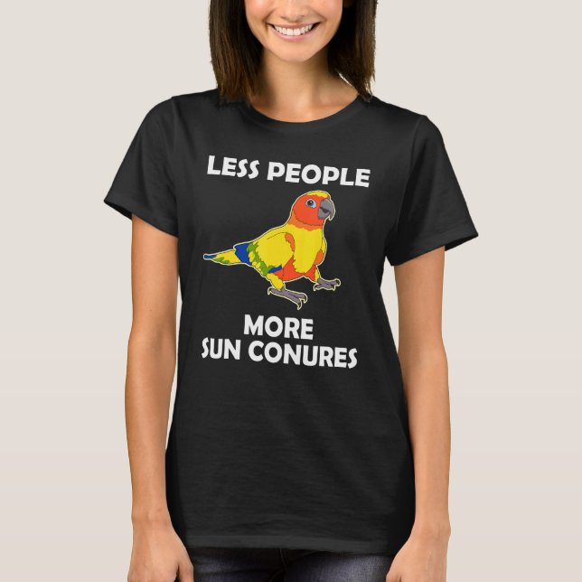Camiseta Loro Menos Gente Contigo Sol (Anverso)