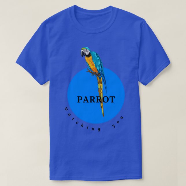 Camiseta Loro observándote 64 (Diseño del anverso)