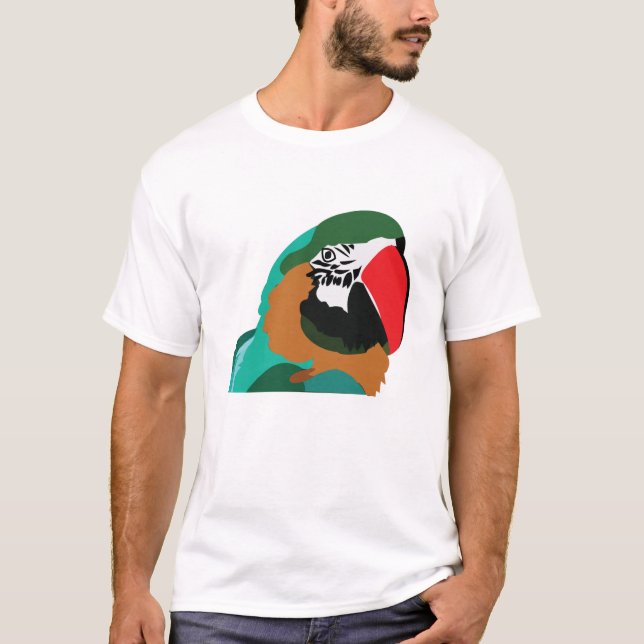 Camiseta Loro Pájaro (Anverso)